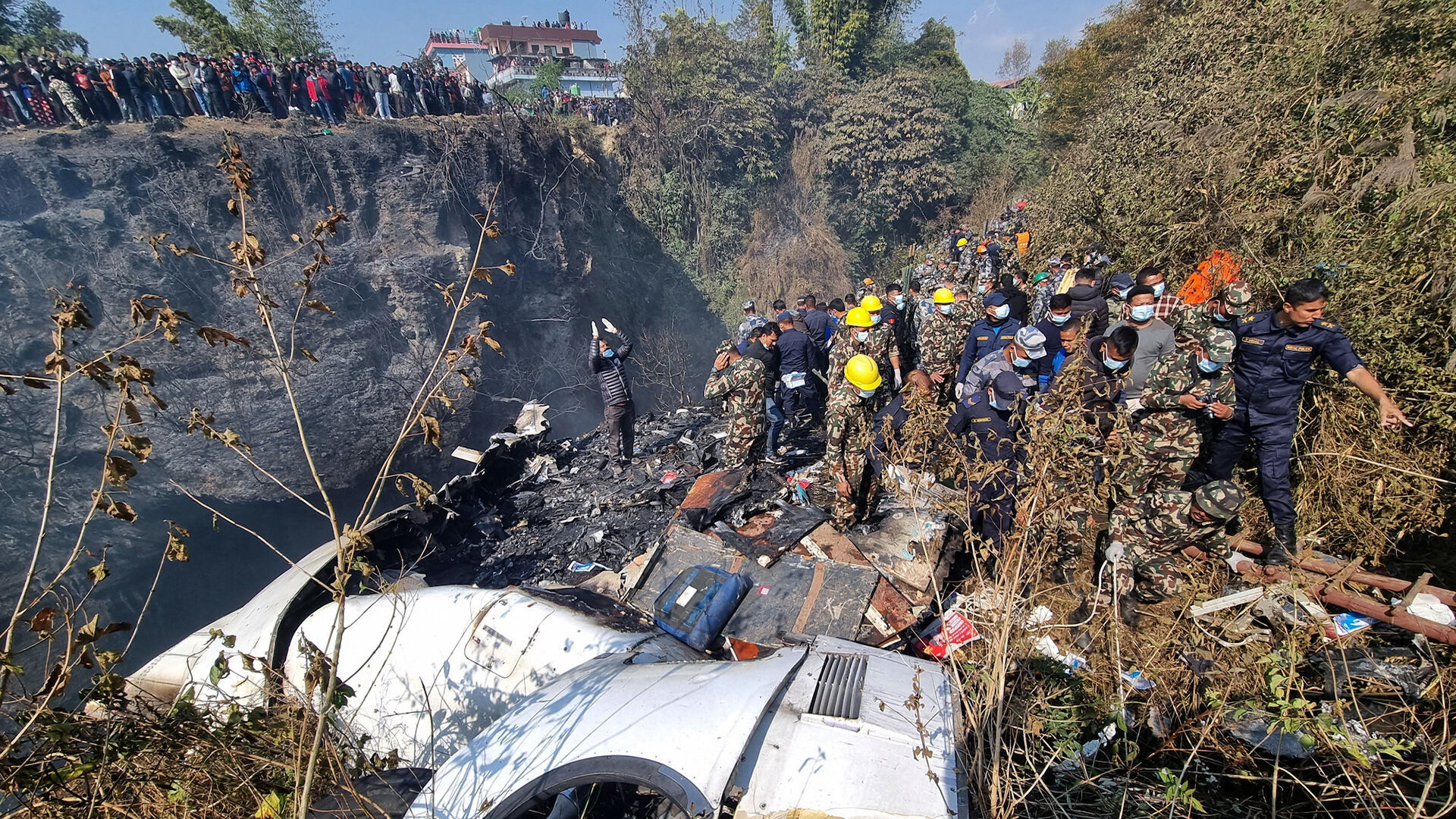 Search resumes as deadly Yeti Airlines crash highlights dangers of flying in Nepal